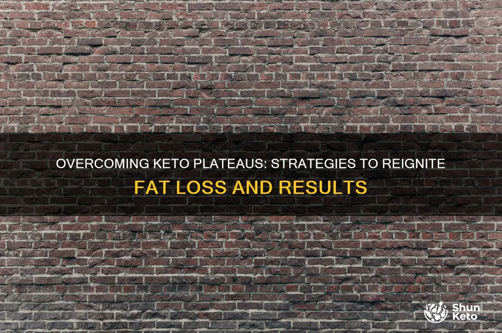 how to break plateau on keto diet