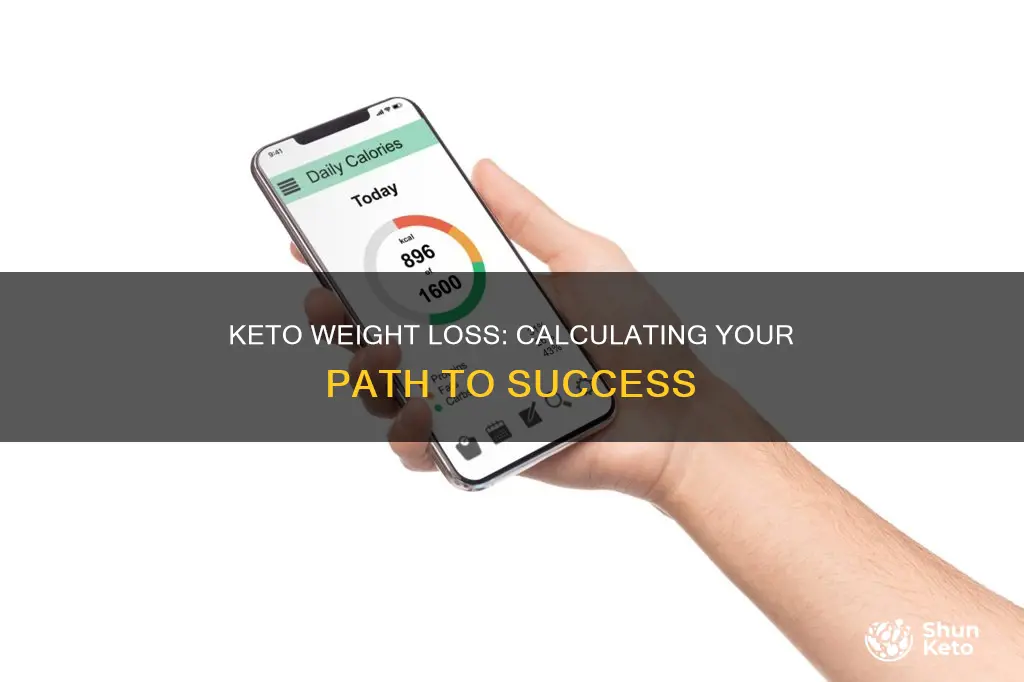 how to calculate keto for weight loss