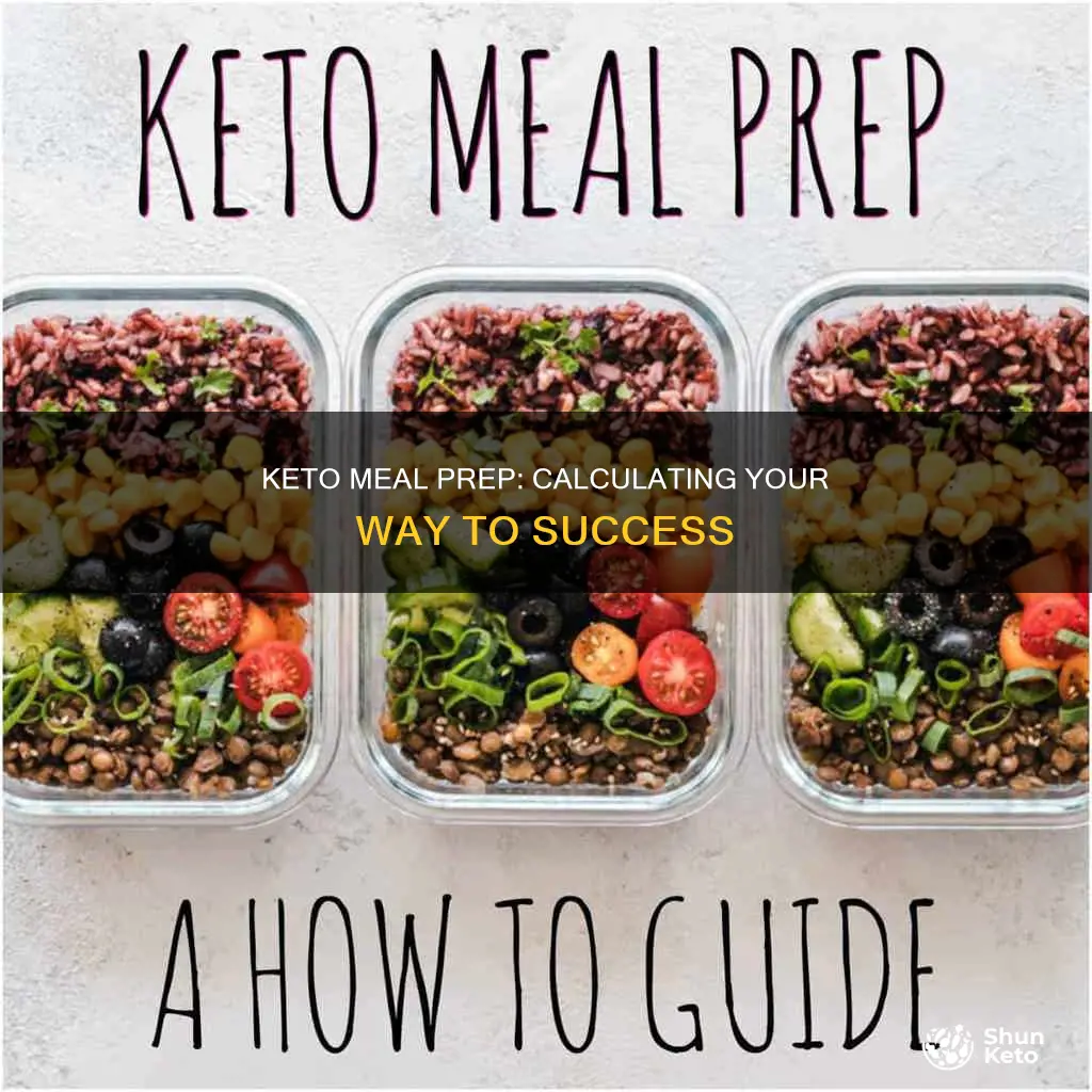 how to calculate keto meal prep