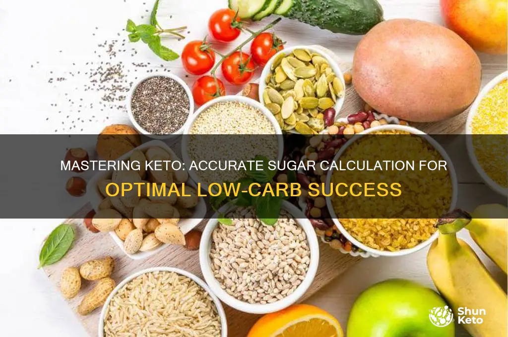 how to calculate sugar in keto diet