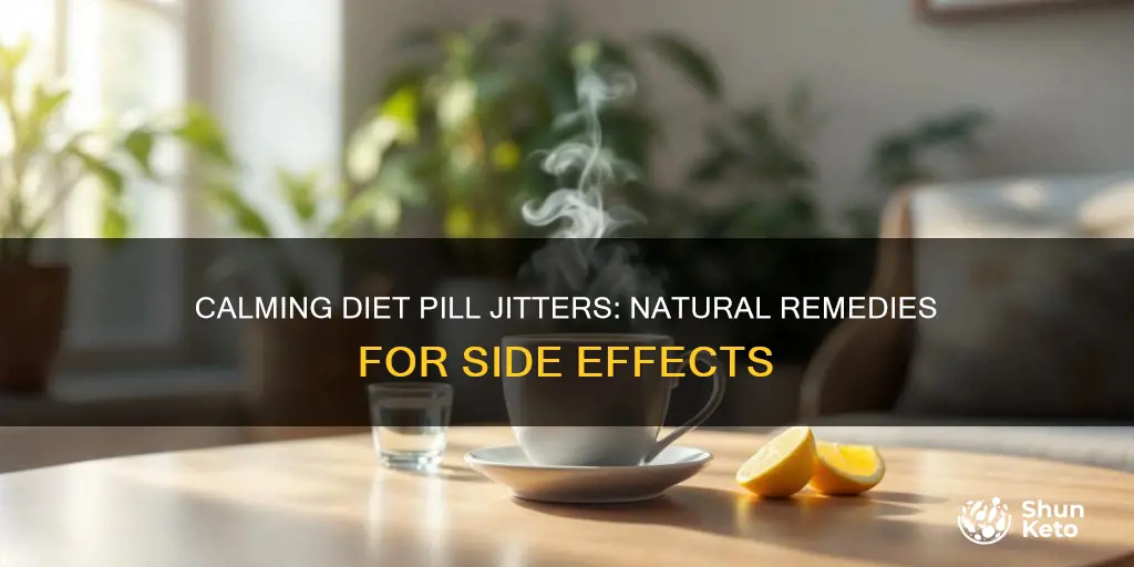 how to calm diet pill jitters