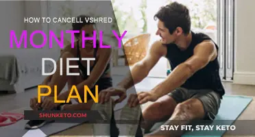 Cancelling the Vshred Monthly Diet Plan: A Step-by-Step Guide