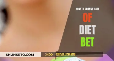 Extending Diet Bet: Changing the Date to Suit Your Needs
