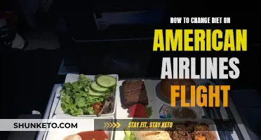 Customizing Your Diet: American Airlines Flight Food Options