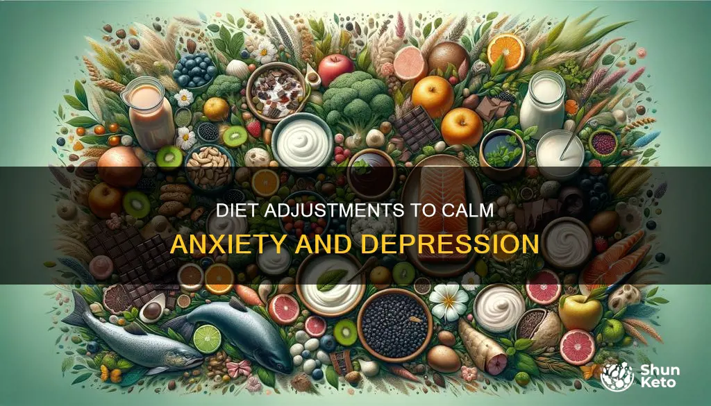 how to change diet to reduce depression anxiety