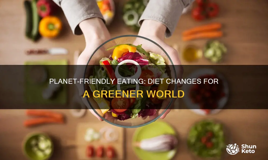 how to change your diet to save the planet