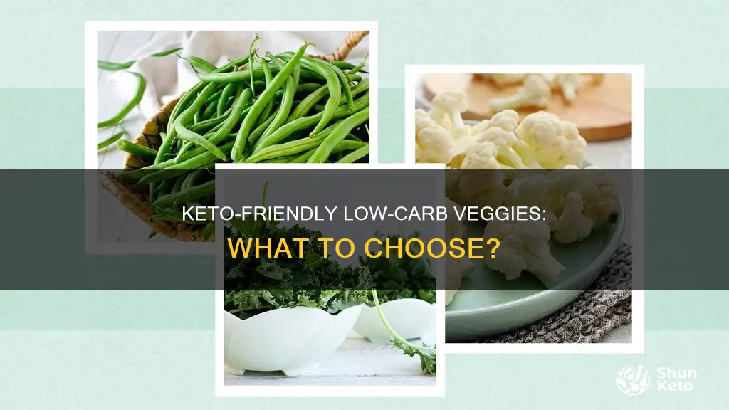 how to chose low carb vegetables on keto