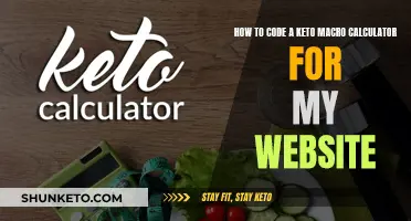 Coding Keto Macro Calculator: A Guide for Your Website