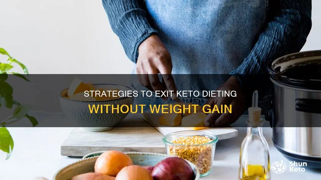 how to come off a keto diet without gaining weight