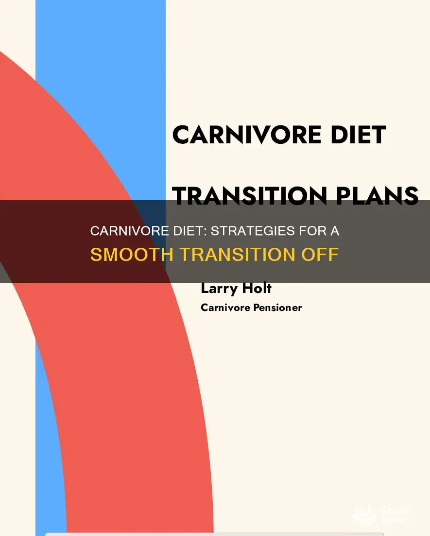 how to come off carnivore diet