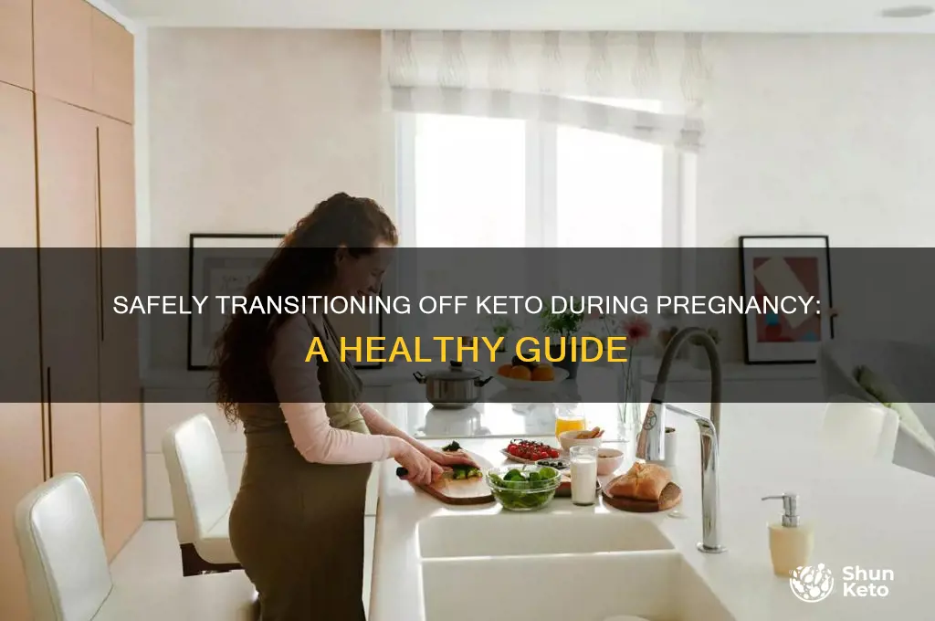 how to come off keto diet when pregnant