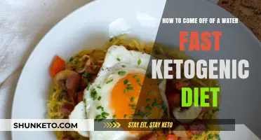 Breaking a Water Fast: Ketogenic Edition