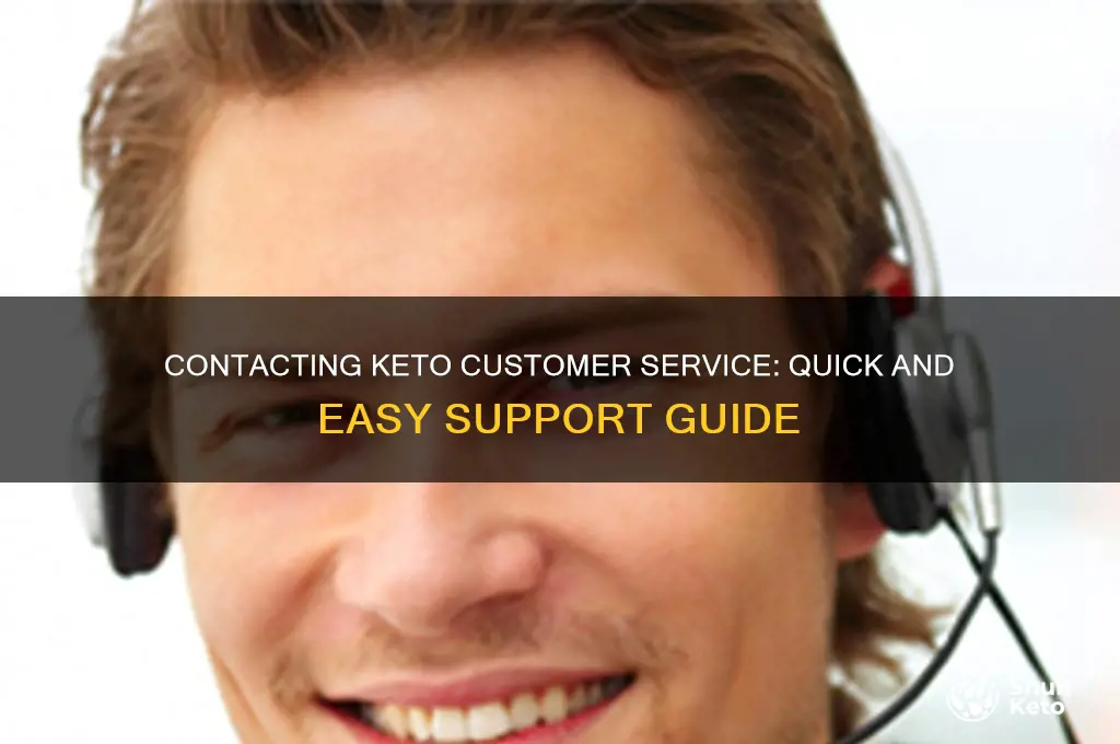 how to contact keto customer service