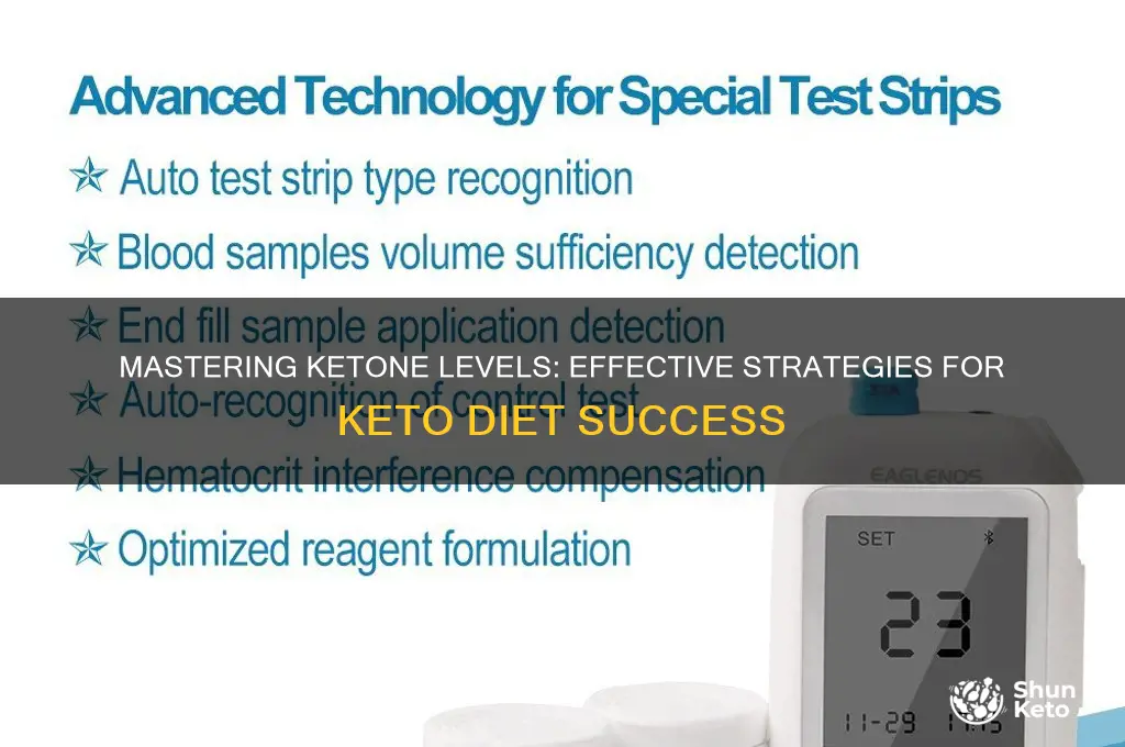 how to control levels of ketones while on keto diet