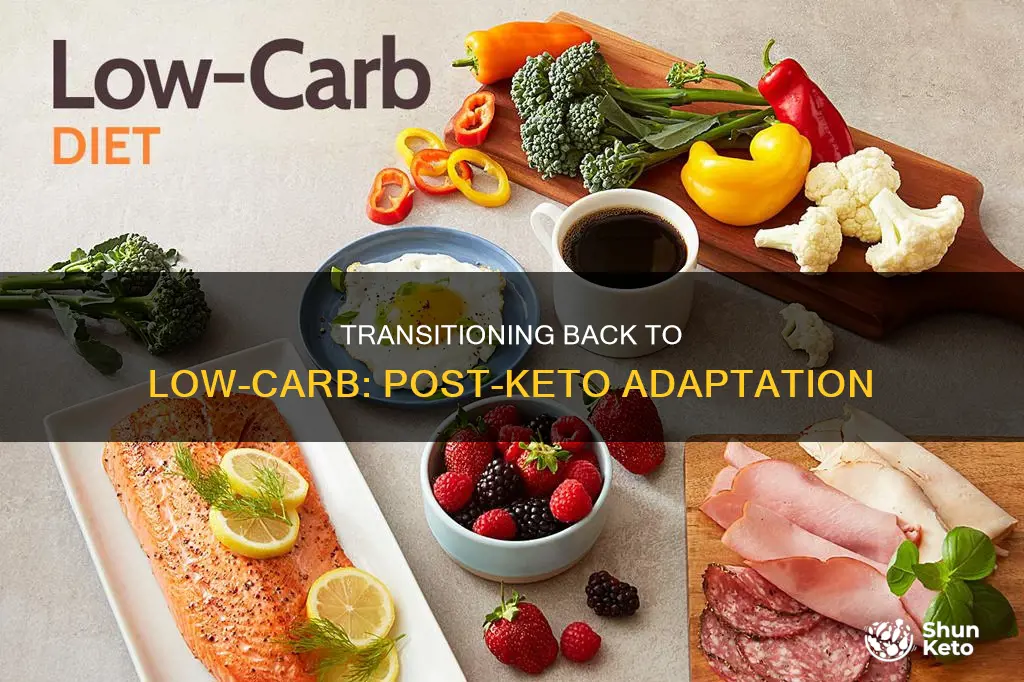 how to convert back to low carb after being keto