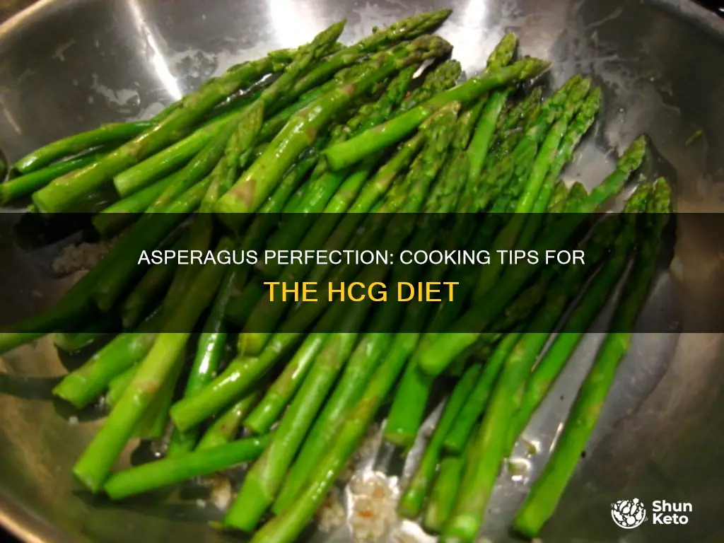 how to cook asparagus for hcg diet