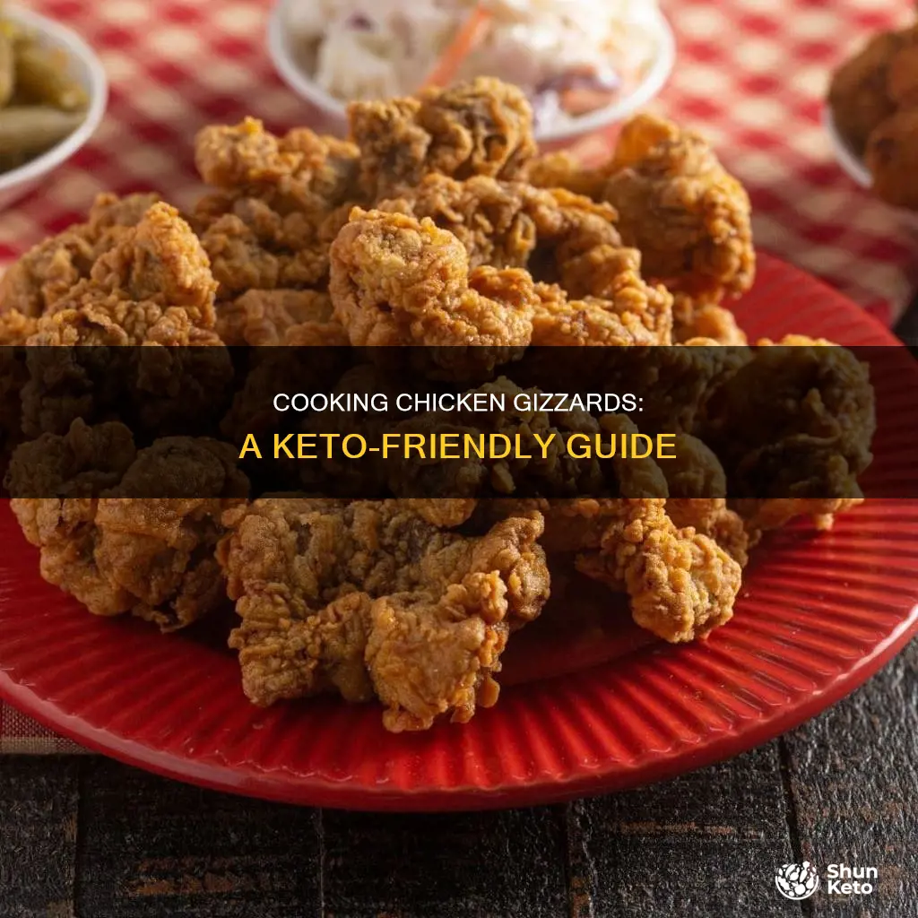 how to cook chicken gizzards keto