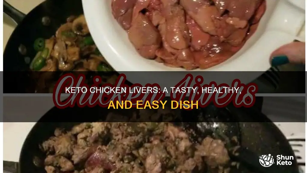 how to cook chicken livers keto