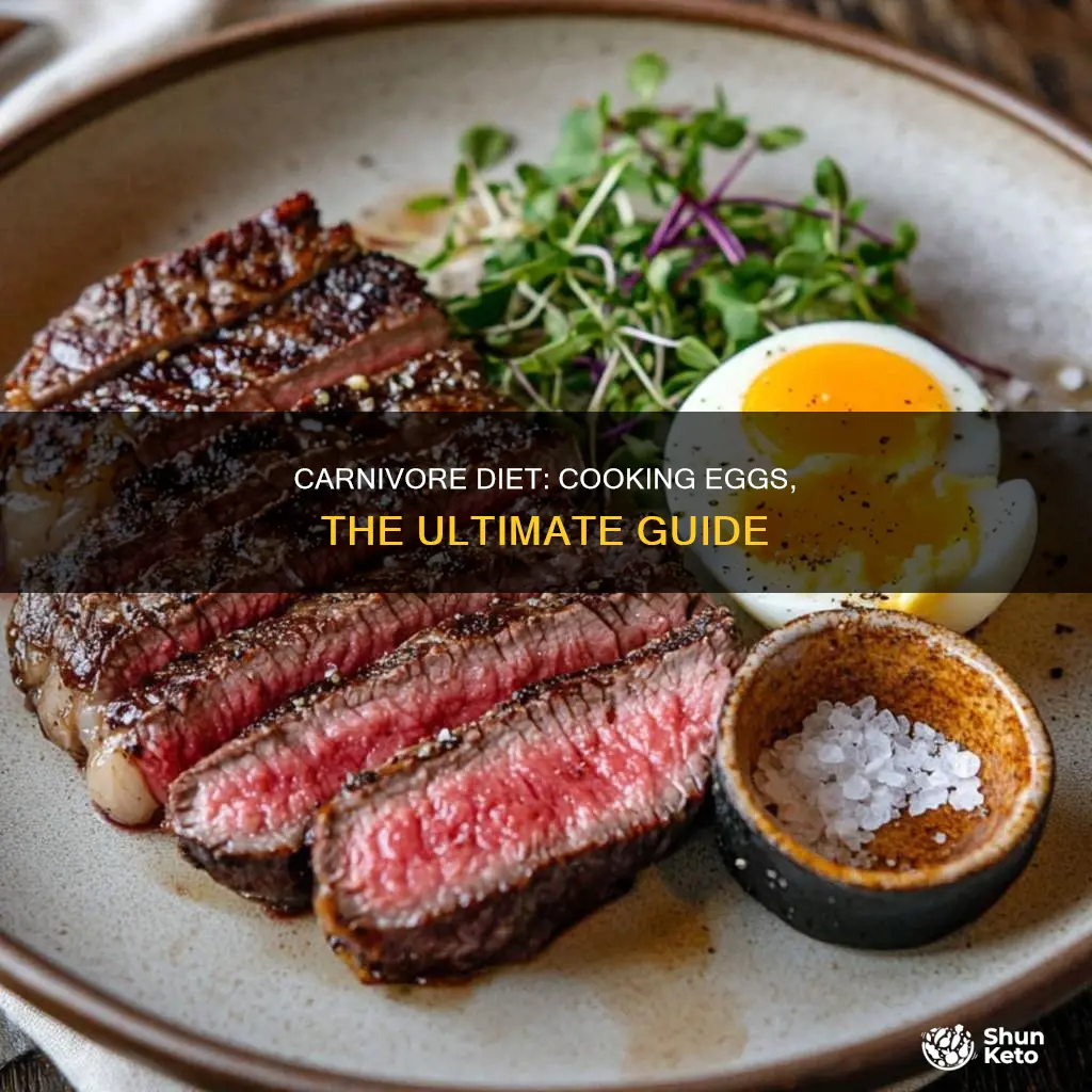 how to cook eggs on carnivore diet