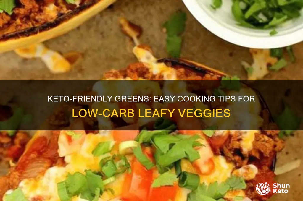 how to cook greens on keto diet