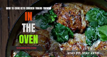 Keto Chicken Thighs: Oven-Baked Perfection