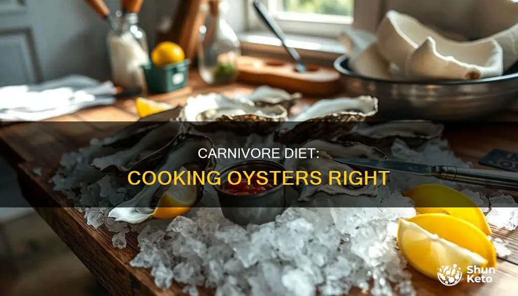 how to cook oysters carnivore diet