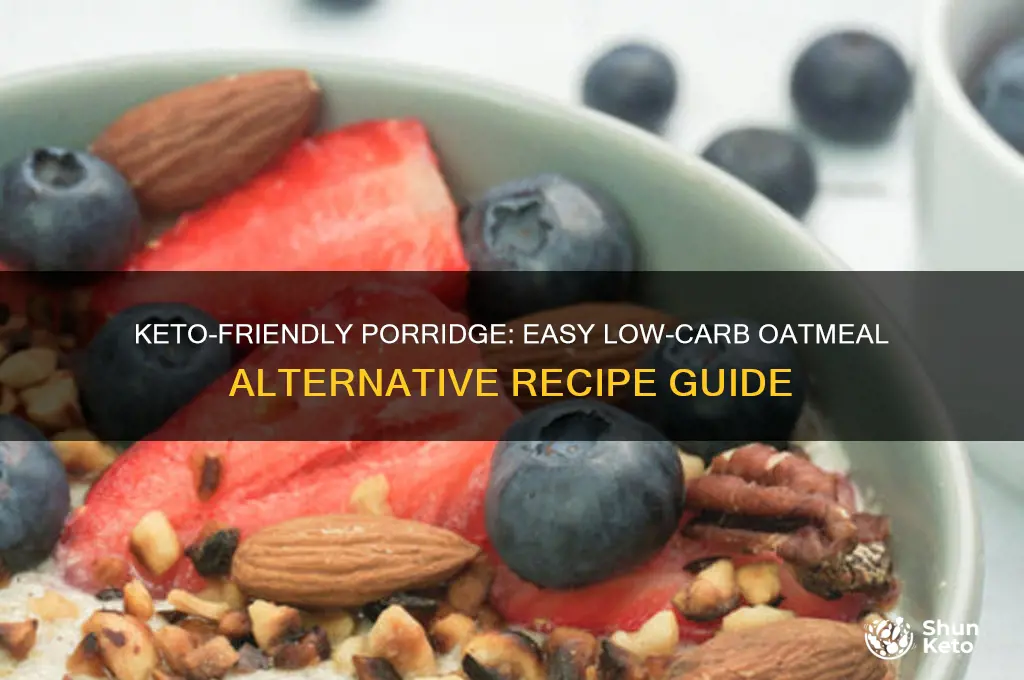 how to cook porridge for keto diet