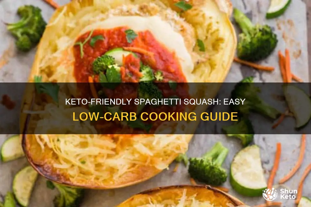 how to cook spaghetti squash keto