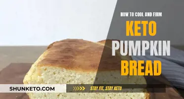 Cool, Firm, and Perfect: Keto Pumpkin Bread