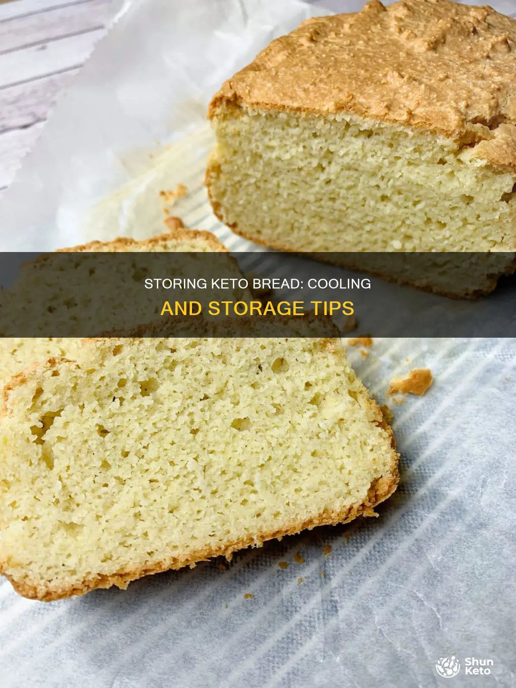 how to coolo and store keto bread