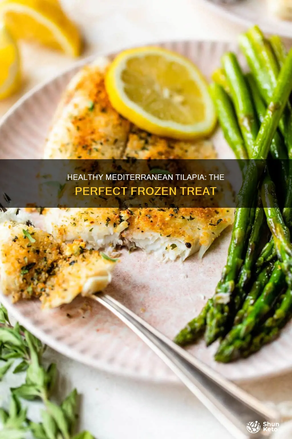 how to copk frozen tilapia for the mediterranean diet
