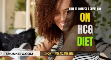 Correcting a Cheat Day on the HCG Diet