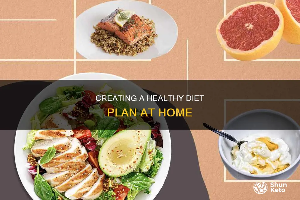 how to create diet plan at home