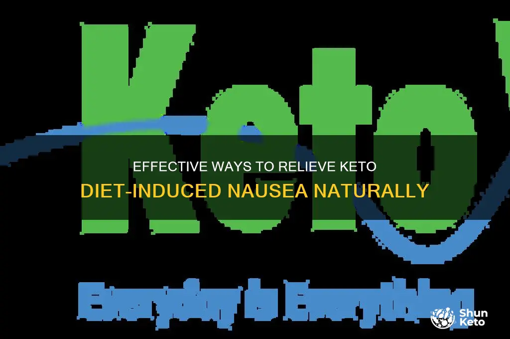 how to cure nausea while on the keto diet