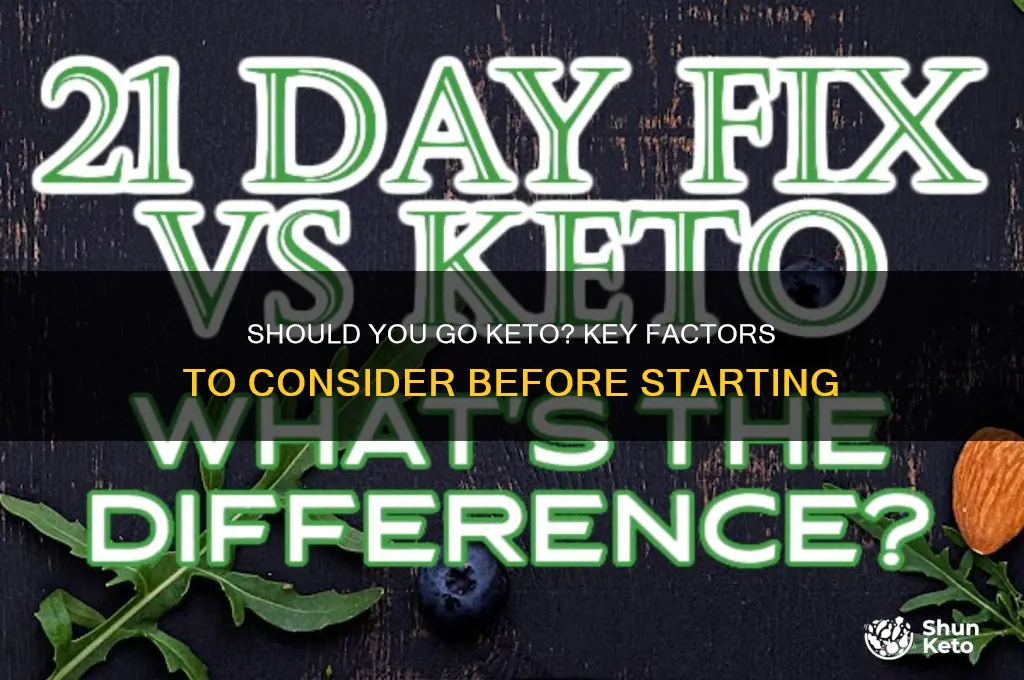 how to decide if i should start a keto diet