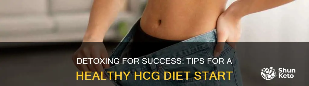 how to detox before hcg diet