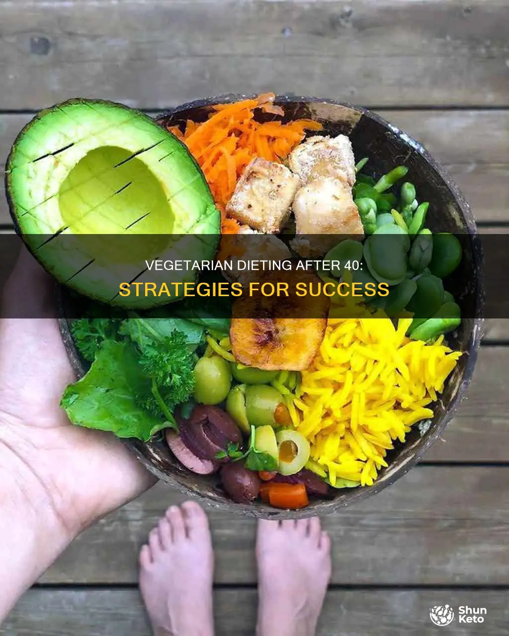 how to diet after 40 vegetarian