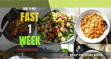 Quick Weight Loss: One-Week Dieting Strategies and Results
