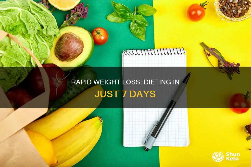 how to diet in 7 days