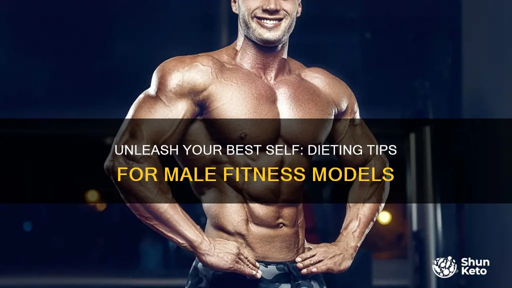 how to diet like a male fitness model