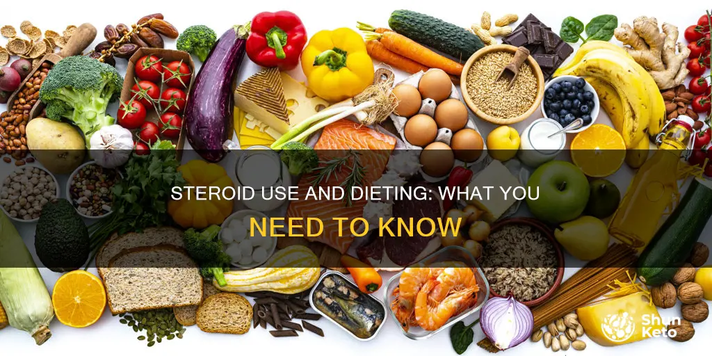 how to diet when using steroids