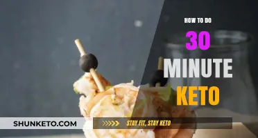 Quick Keto Success: Mastering a 30-Minute Low-Carb Lifestyle