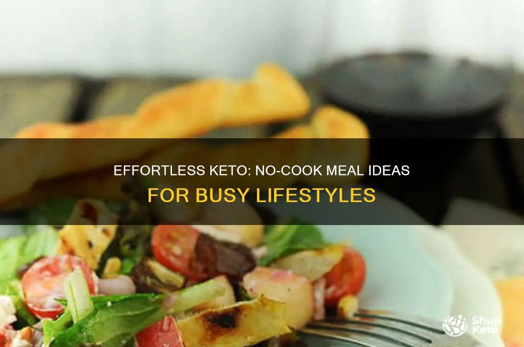 how to do a keto diet with no cooking
