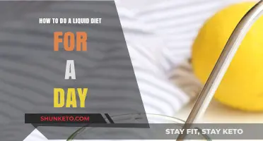 Liquid Dieting: A One-Day Guide to Success
