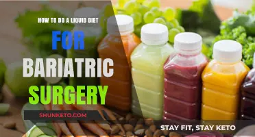 Liquid Diet Guide for Pre-Bariatric Surgery Patients