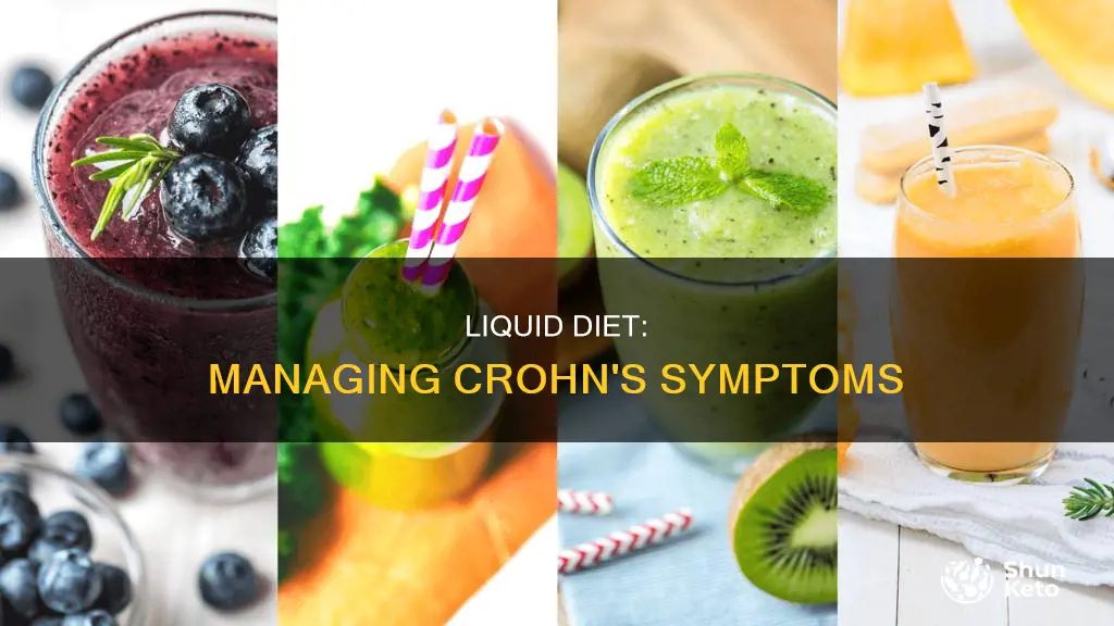 how to do a liquid diet for crohns