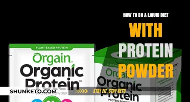Liquid Dieting: Protein Powder's Role and Benefits