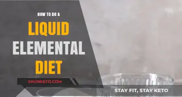 Liquid Elemental Diet: A Guide to Doing It Right