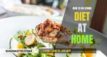 Atkins Diet: Home Cooking for Weight Loss