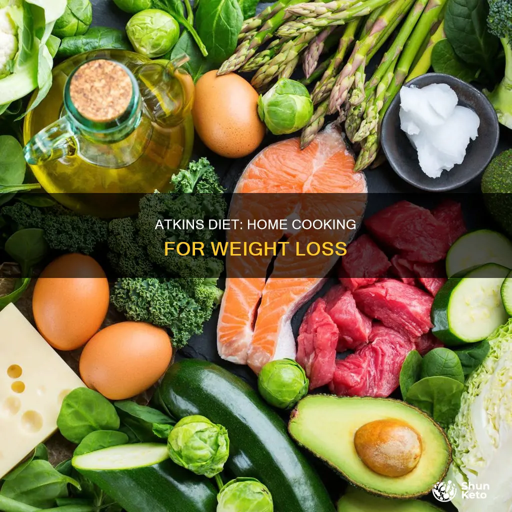 how to do atkins diet at home